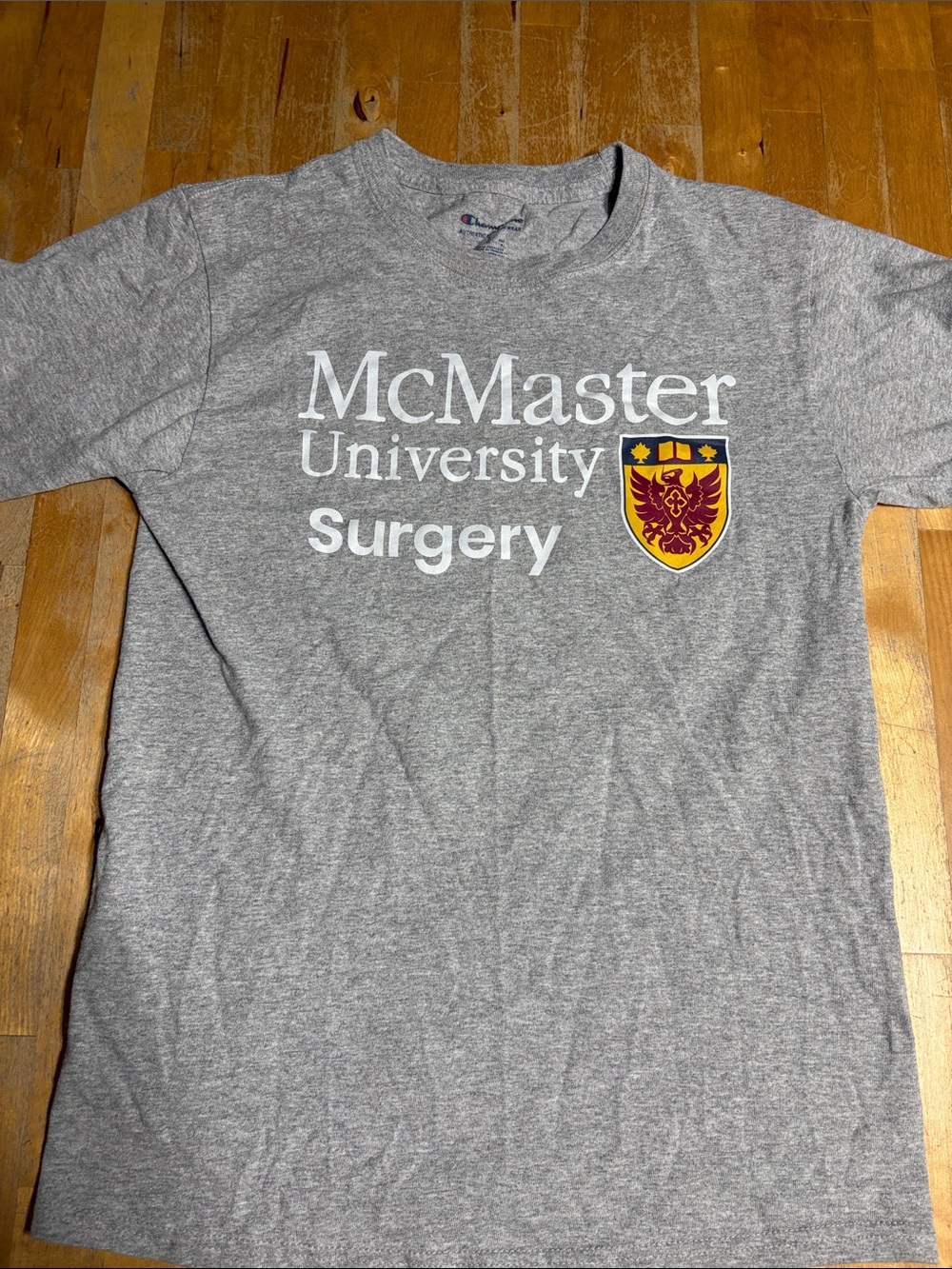 Champion McMaster University Surgery Tshirt